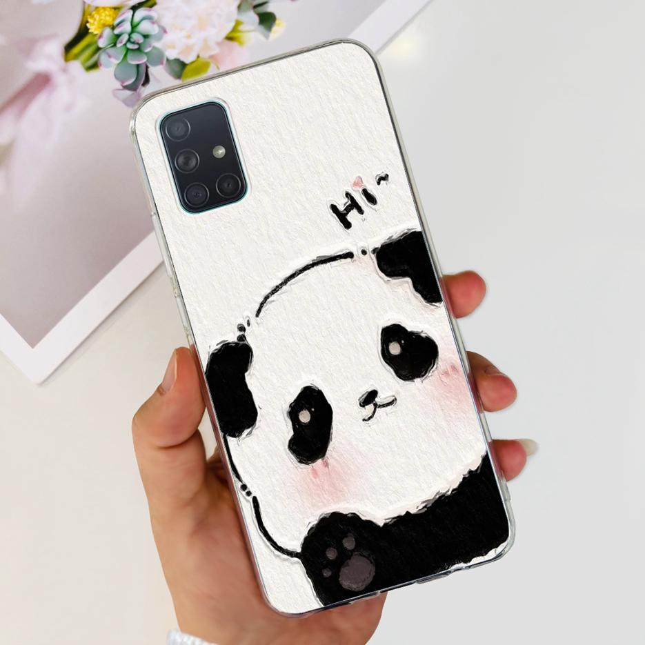 For Samsung Galaxy A31 A41 A51 A71 Case Cute Fashion Painted Cover Soft TPU Phone Case For Samsung A31 A41 Galaxy A51 A71 Bumper
