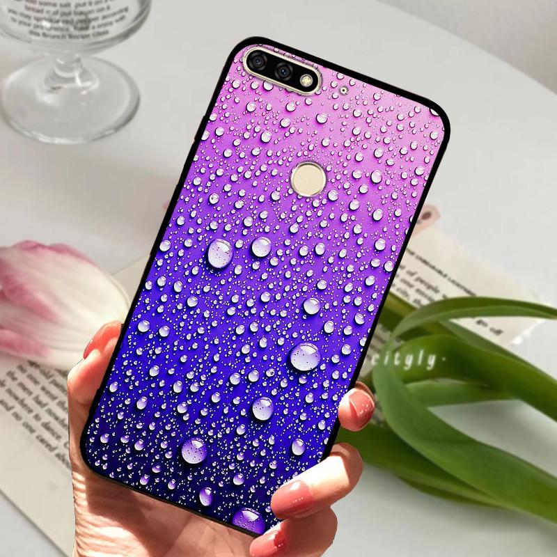 Чехол для Huawei Honor 7C Pro LND-L29 Силиконовый Ударопрочный Мягкий ТПУ Чехол для Телефона Для Huawei Honor 7C 5.99" Funda Honor7CPro Мультяшный