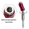 1/4 "Drill Bit Extension Rod Hex Magnetic Ring Screwdriver Bits Drill Hand Tools Quick Change Holder Drive Guide Screw Drill Tip