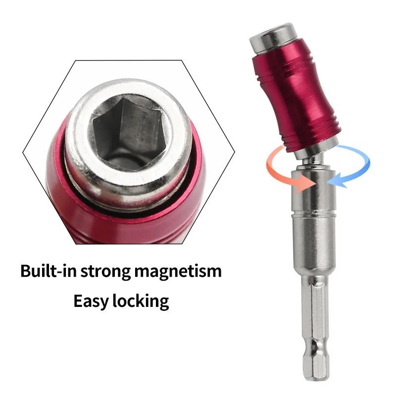 1/4 "Drill Bit Extension Rod Hex Magnetic Ring Screwdriver Bits Drill Hand Tools Quick Change Holder Drive Guide Screw Drill Tip