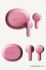 SUDIO A3 Wireless Earphones with Mic Compatible with iOS and Android (Bubblegum Pink) In-Ear (Bluetooth 5.4 / / / Waterproof) Type-C