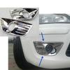 High Quality Car Styling Cover ABS Chrome Lamp Front Fog Light Trim Frame for Cit+roe+n C-Triumph C4 2008 2009 2010 2011 Sedan