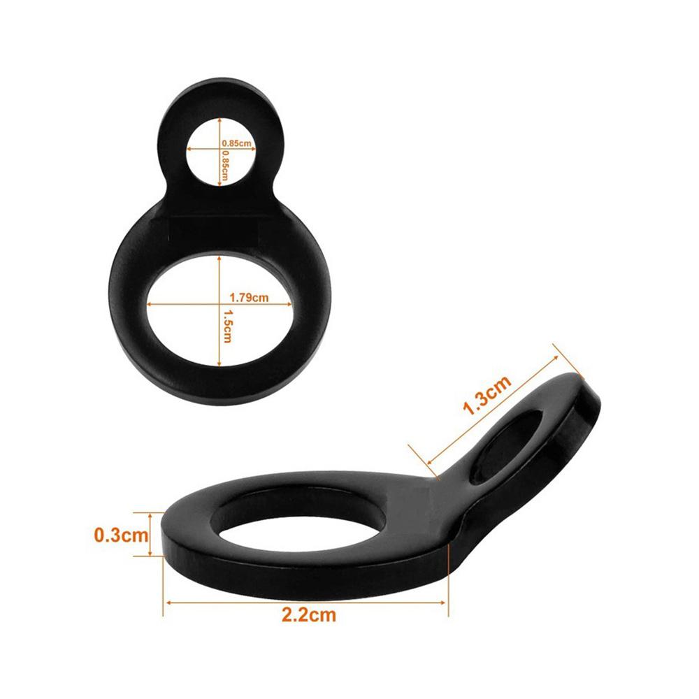 10Pcs Tie Down Anchors Tie Down Strap Rings For Motorcycle ATV Dirt Bike