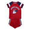 Ensemble T-shirt Et Short - Cerda - Minnie - Rouge - 6 Ans - Coton