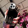 Чехлы для iPhone 14 12 11 13 Pro Max Чехол Силиконовый Funda на iPhone 13Mini X XS Max XR 8 7 14 Plus Переливающийся Блеск Розовый