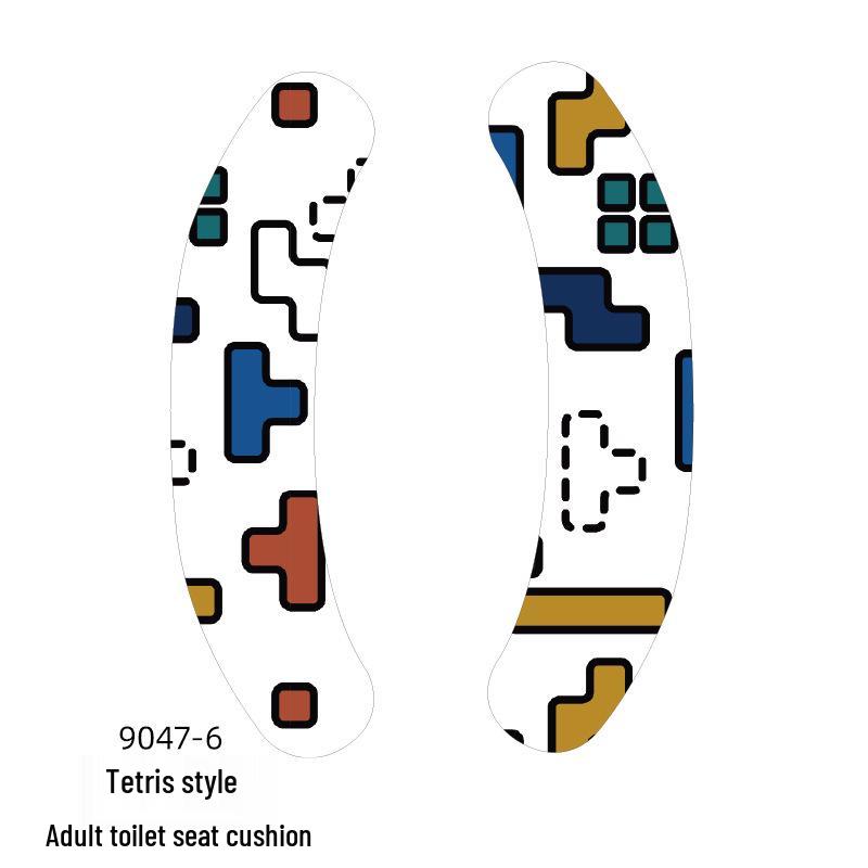 Детская мультяшная самоклеящаяся моющаяся подушка-накладка на сиденье унитаза