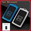 Новый чехол для ключей из ТПУ, полное покрытие для Renault Koleos Kadjar Megane Talisman Captur Espace Clio 2016-2019, аксессуары с 4 кнопками