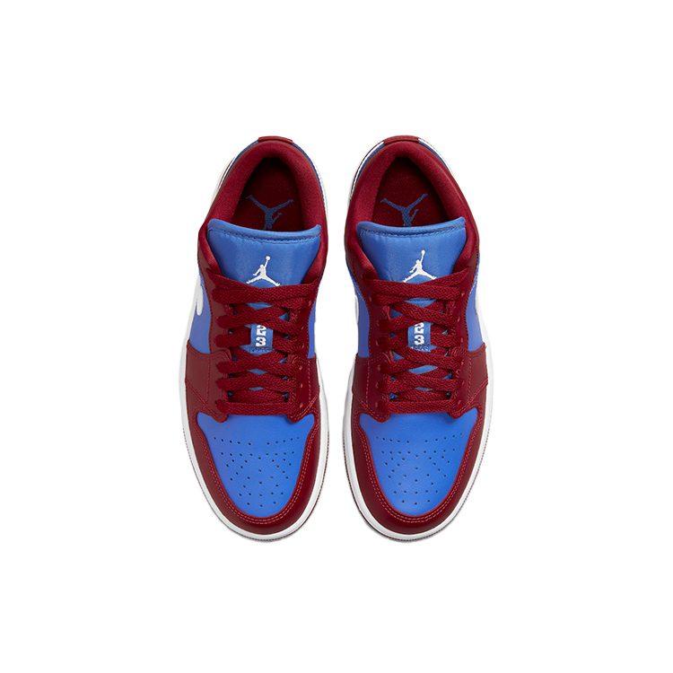 Jordan 1 Низкий гранат Средне-синий Женский DC0774-604