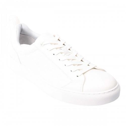 Hugo Mens Morrie Tonal Monogram Faux Leather Trainers