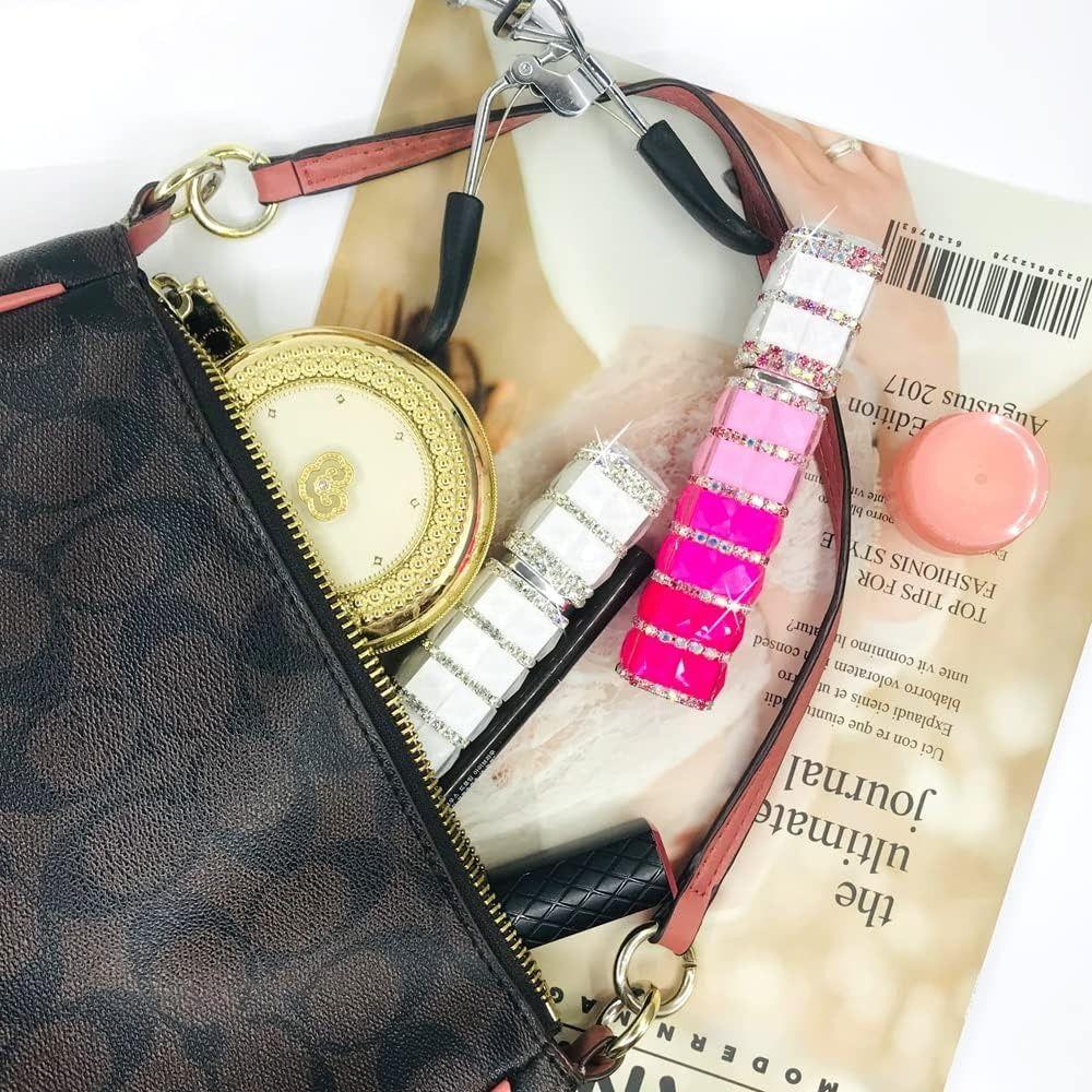 Refillable Perfume Bottle Portable Cosmetic Container Sparkling Empty Atomizer Makeup