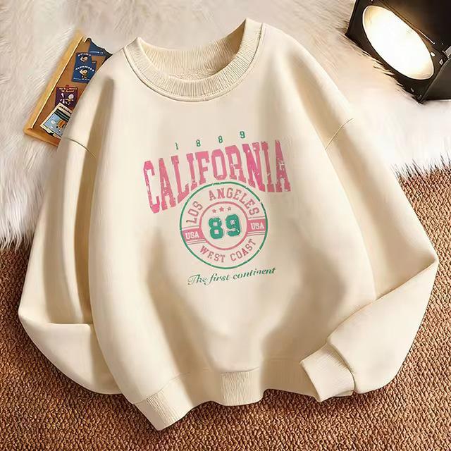 Детская толстовка с капюшоном Los Angeles - Модная спортивная одежда 2026 года для мальчиков и девочек
