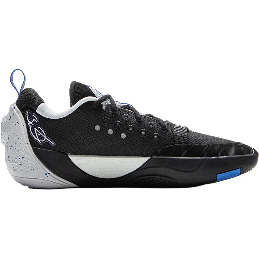 Li Ning Wade All City 13 Удобные Мягкие Нескользящие Износостойкие Поддерживающие Низкие Баскетбольные Кроссовки Детские баскетбольные кроссовки Черный YKBV010-1