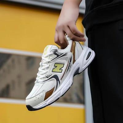 Мужская обувь новая повседневная обувь мягкая подошва спортивная обувь четыре сезона кроссовки сетчатая легкая дышащая обувь