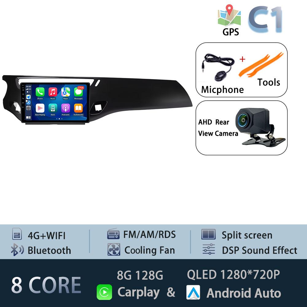 Android 15 Car Radio For Citroen C3 DS3 2010-2016 5G WIFI Head Unit Navigation Autoradio DSP BT Wireless Carplay Auto 4G