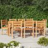 VidaXL 9-piece Garden Dining Set Solid Teak Wood, Garden Furniture, Outdoor Furniture, Table and Chair 3157192