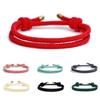 New Lucky Red String Colorful Thread Rope Bracelets for Women Men Adjustable Couples Bracelets Hand Knitted Jewelry Gift