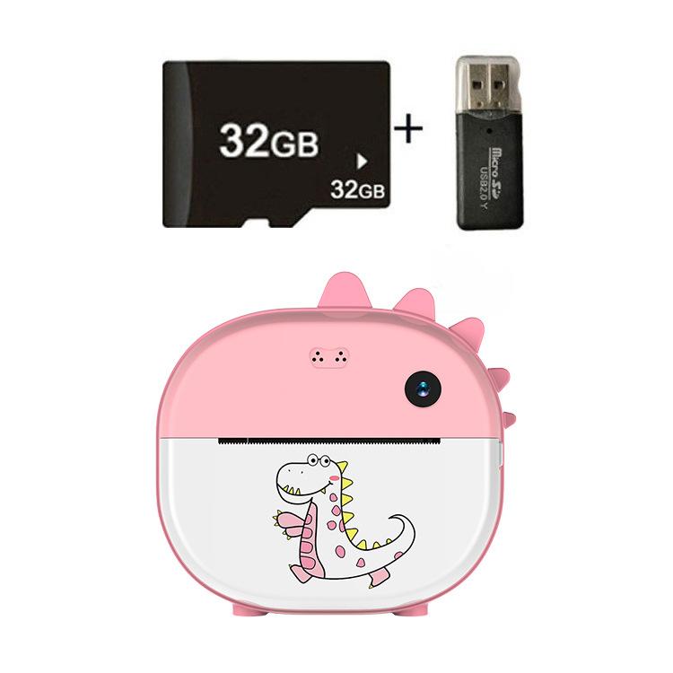 HD, Детская камера, Термопечать Мини Мультфильм Детская цифровая камера