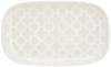 HASAMI Porcelain Moroccan Pattern Plate, Beige, 24x15cm, Microwave and Dishwasher Safe