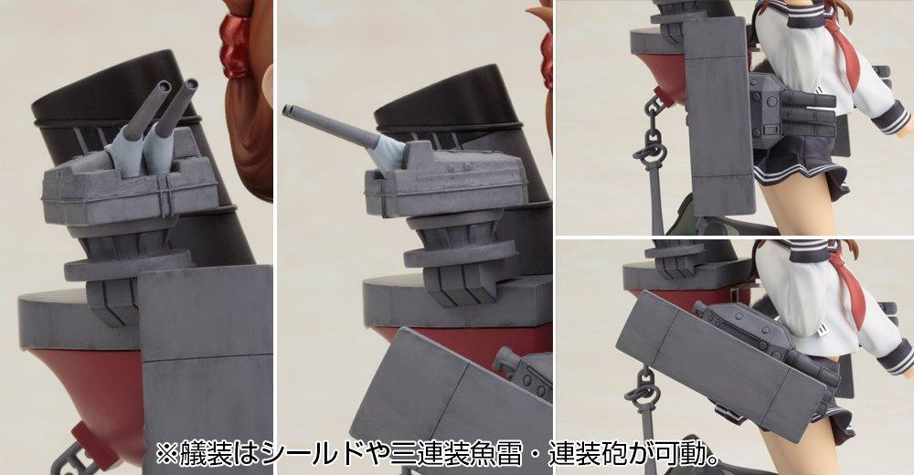 Kantai Collection Den scale ПВХ окрашенная готовая фигурка -KanColle- -Аниме версия- 1/8