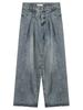High Street 90s Y2k Винтажные свободные джинсы Женские Эстетические Ретро Уличная одежда Мешковатые джинсовые брюки Harajuku Корейские повседневные широкие брюки
