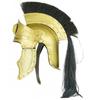Золотой средневековый классический шлем короля крестоносцев с эмблемой греческой богини Медузы, открывающиеся клапаны на подбородке, рыцарский шлем LARP