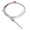 304 Stainless Steel K Type Thermocouple with Insulation Thermocouple Sensor  Temperature Gauge