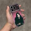 A-Эми Уайнхаус Певица Прозрачный Белый Чехол Для Телефона Для iPhone 17,16,15,14,13,12,11,Pro,Max,Plus Магнитная Беспроводная Зарядка