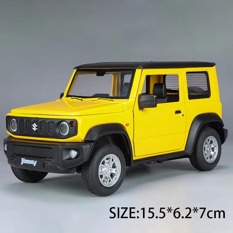 New 1:24 Simulation Alloy Car Model Die-cast Metal Off-road Vehicle Car Model Sound and Light Simulation Collection Ornaments Children's Toys Gift