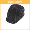 Retro American Style Cotton Beret With Breathable Sunshade For Summer Fashion Enthusiasts