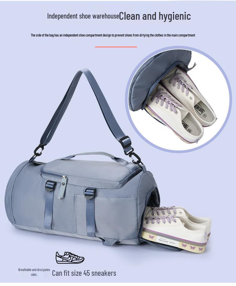 Large Capacity Multifunctional Travel Bag with Wet/Dry Separation