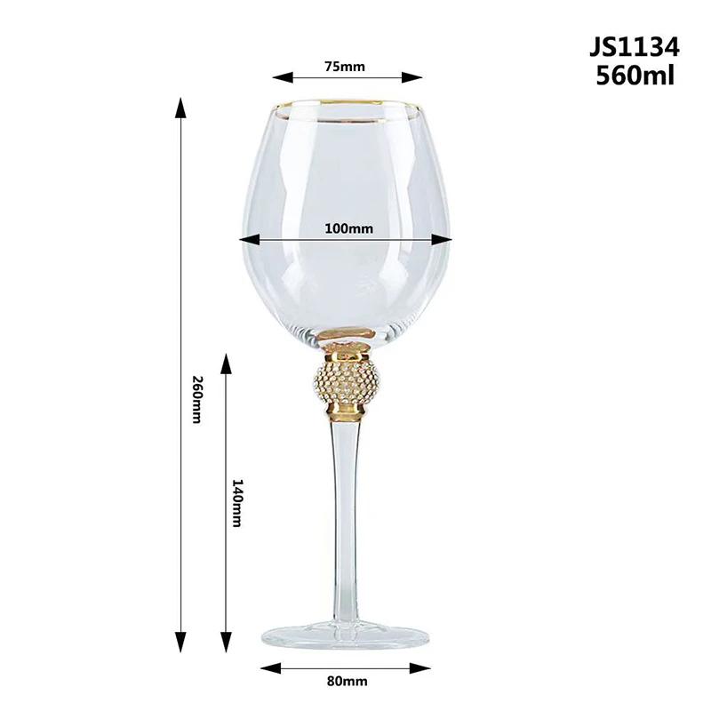 Бокал для шампанского Phnom Penh Diamond Crystal Glass Цветные стеклянные бокалы для напитков Caliz Cup Набор золотых бокалов для вина Винтажные чашки