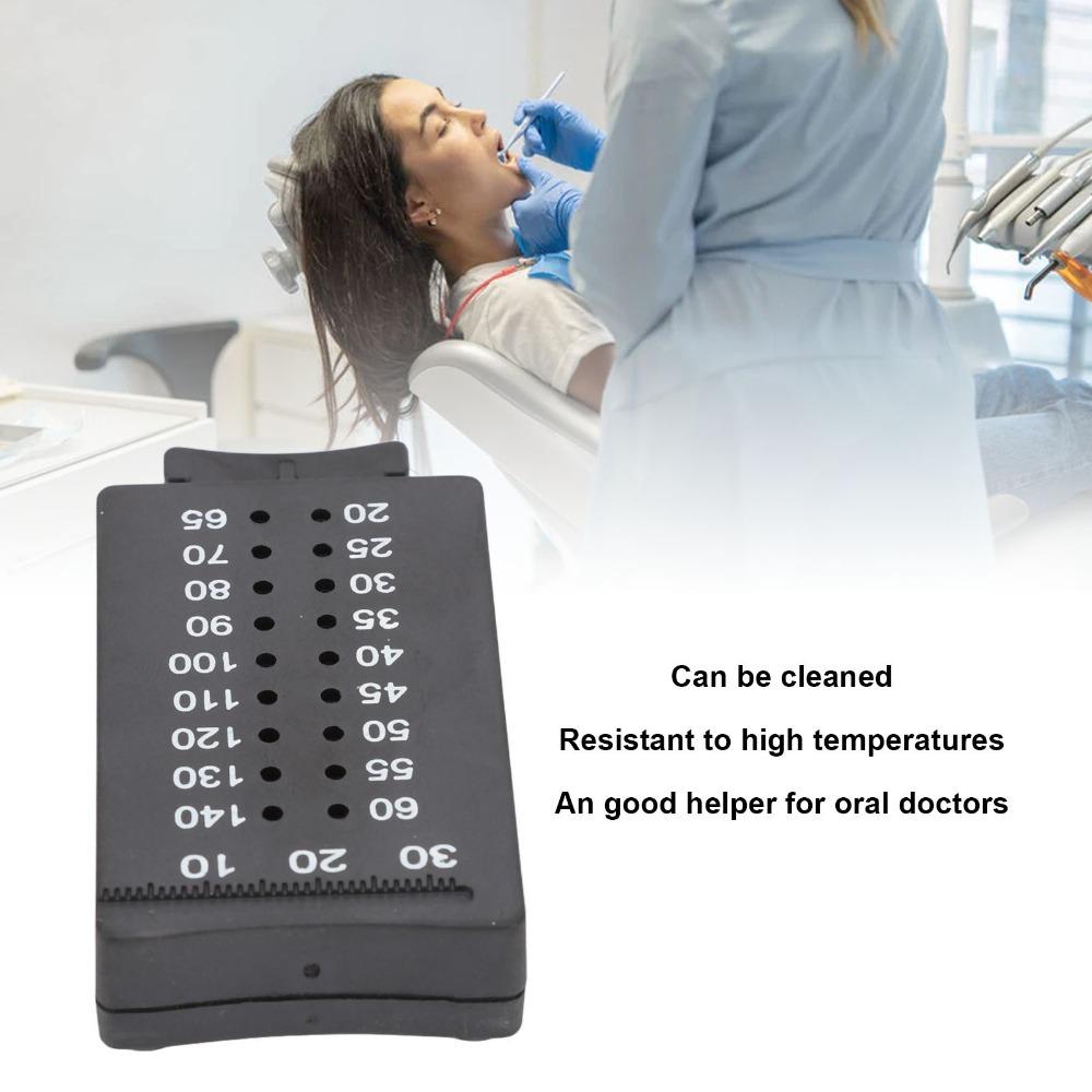 High Accuracy Oral Measuring Ruler Endodontic Measuring Ruler For Dental Instruments