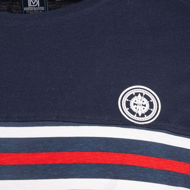 Мужская матросская футболка в полоску BLAGGIO