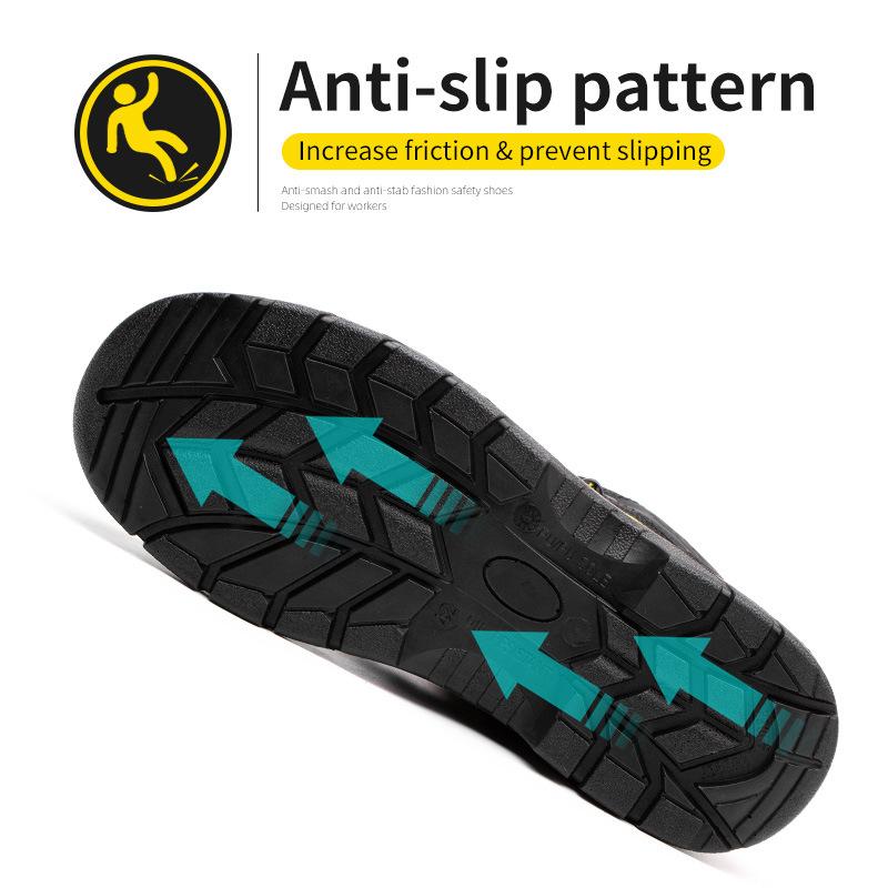 Антистатическая защитная обувь, мужские рабочие ботинки, противоударная защитная рабочая обувь, мужские защитные ботинки для походов, строительные ботинки со стальным носком