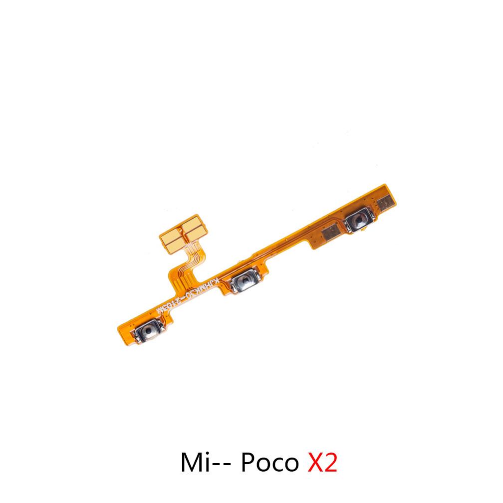 For Xiaomi Poco M2Pro M3 M3Pro M4 M4Pro M5S X2 X3 X4 X4Pro X5 X5Pro Power Button volume Flex Cable OnOff