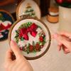 Light-up Christmas Embroidery Kit Snowman Christmas Tree Hand Embroidery Starter Kit with