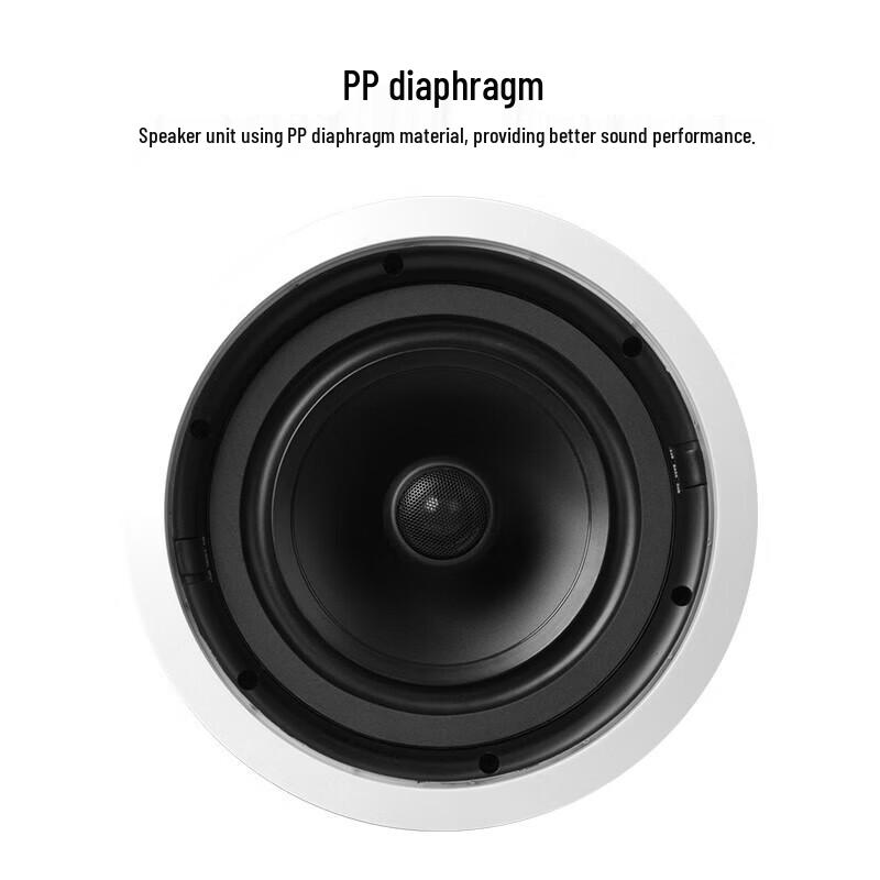 HiVi JX8*6 & Sub10G In-Ceiling Home Theater System with Denon X1800 CN plug (adapter included)