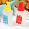 1 комплект, бутылка для приправ, мини-милый портативный, простой в управлении, надежный ПЭТ-материал, герметичная бутылка для соуса