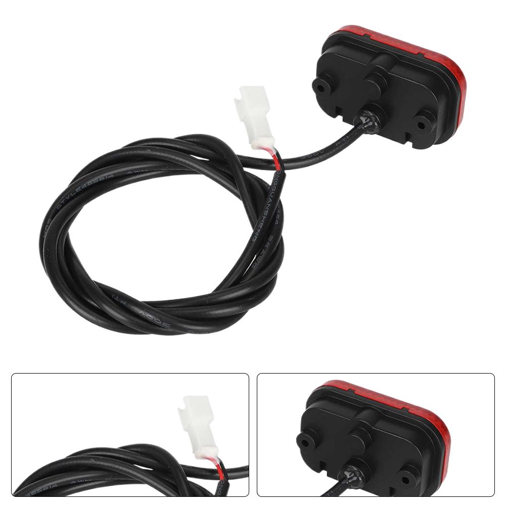 Electric Scooter Rear Tail Light Brake Light for Kukirin G2 Pro DB Taillight ABS Rear Warning LED Tail Lamp Scooter Accessories