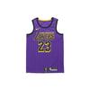NBA Los Angeles Lakers LeBron James City Fan Edition Jersey Purple Men Streetwear AJ4618-510