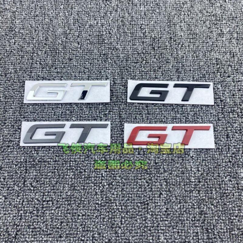 Металлическая наклейка на спортивный автомобиль GT, высокопроизводительная GT, импортная спортивная наклейка на багажник, боковая наклейка, наклейка на крыло, декоративная наклейка на кузов