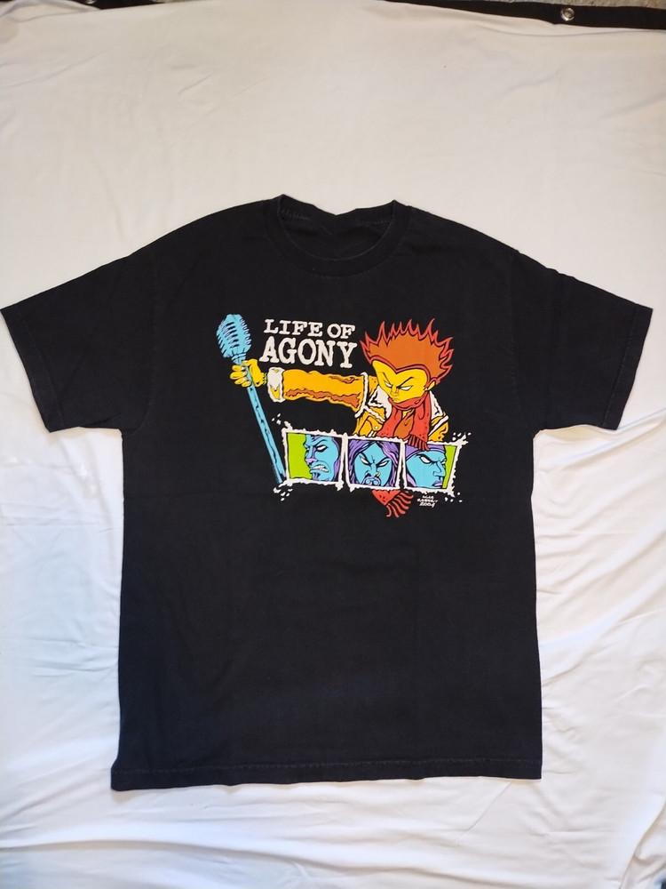 Новая Винтажная Футболка Life Of Agony 2004 Подарок Для Фанатов Унисекс S-5XL SS2785