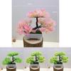 Plastic Artificial Plant Bonsai For Home Decor With Realistic Greenery