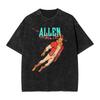 New 2025 Pure Cotton Tv Series Anime Invincible Mark Grayson Tshirt For Men Round Neck Pure Cotton Washed Clothing Neutral