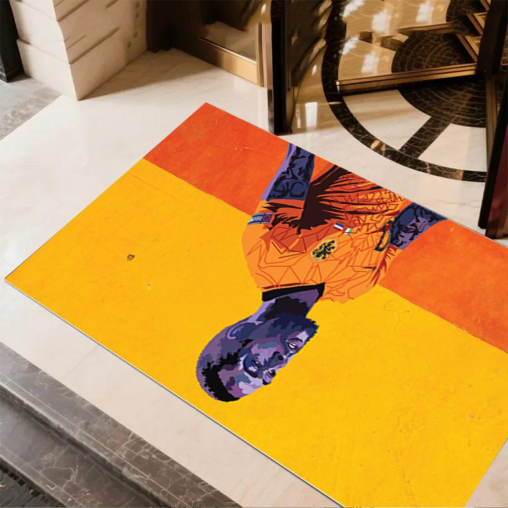 Colorful Abstract Figure Carpet Suitable for Balcony Entryway Foyer Dining Room Antislip Carpet Office home decor