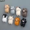 1 шт. Мультяшный Кот Магнит на Холодильник Креативный 3D Магнитный Магнит на Холодильник, Декоративный Магнит на Холодильник, Кухонный и Домашний Декор