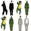 Роскошно мягкий унисекс взрослый комбинезон-кигуруми с животным для максимального комфорта