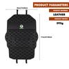 LOLL4 Leather Car Anti-Kick Mats Seat Back Protector Cover Anti-Dirty Storage Bag For Skoda octavia a5 a4 mk1 2 fabia superb rapid mk3
