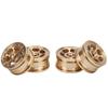 4PCS Wheel Hubs Fit for SCX30 1Celsius30 Scale Simulated Crawler 0.7 Inch RC Car Brass Hub