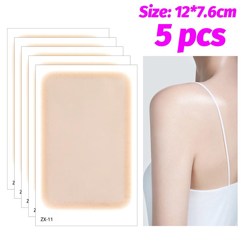 Водонепроницаемая тату-наклейка Ультратонкое невидимое покрытие Дефект Родинка Шрам Временная маскирующая лента Покрытие для любой кожи 5/10 шт.